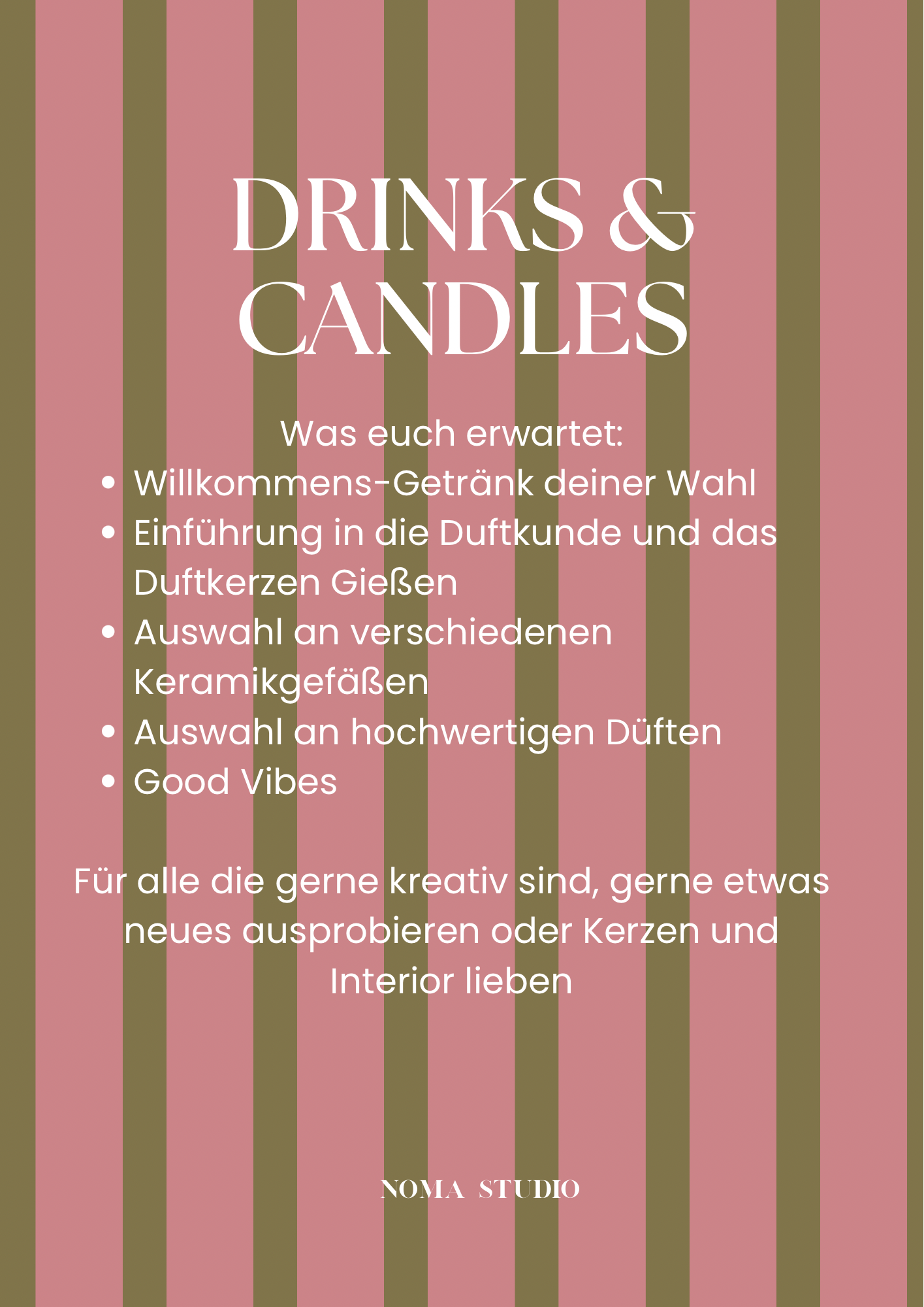 DRINKS & CANDLES 03.07.2025