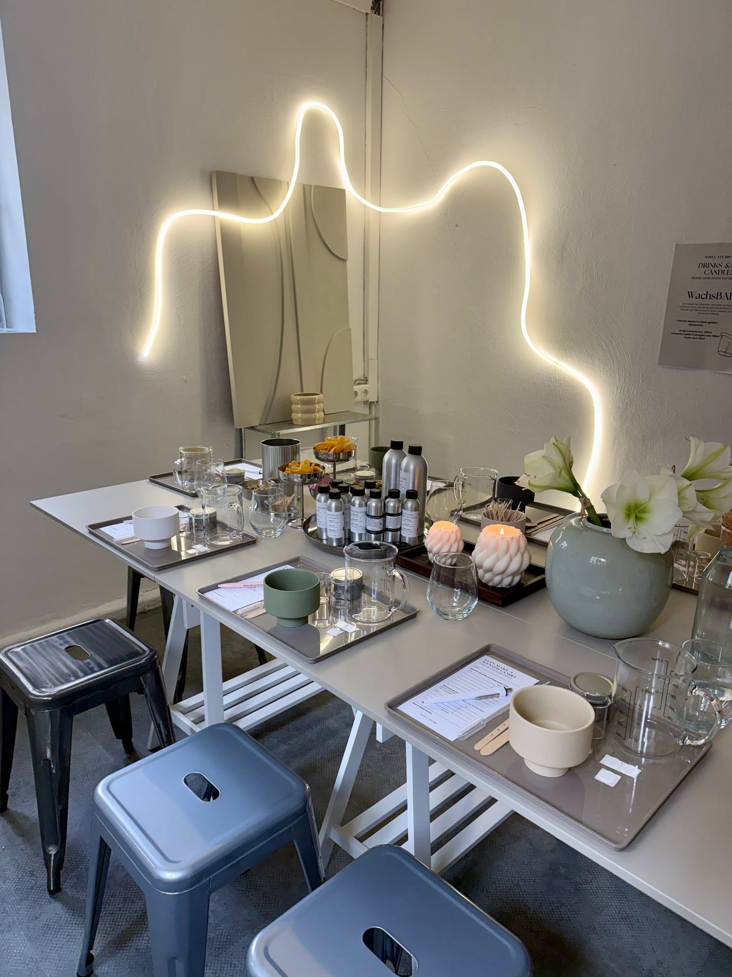 DRINKS & CANDLES - Duftkerzen Workshop Do 16.07.2026