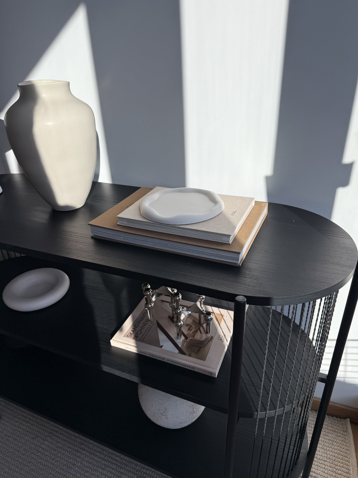 Dekotablett CLOUD Rund