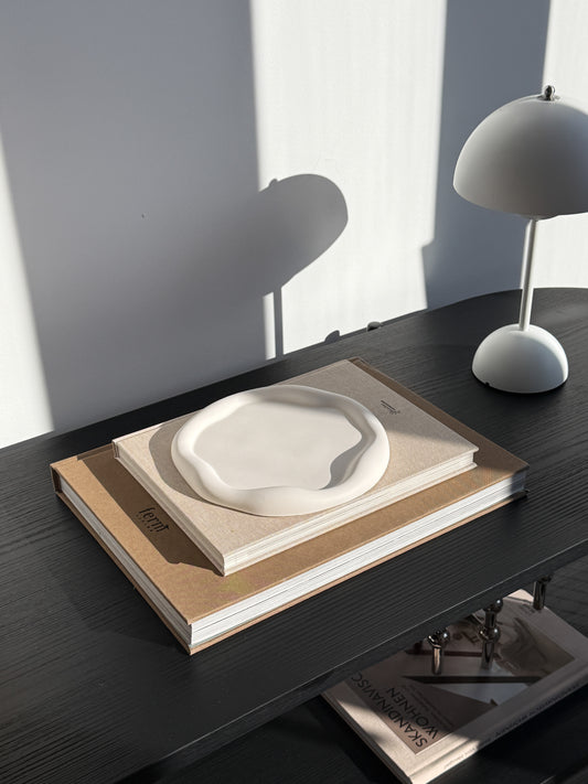 Dekotablett CLOUD Rund