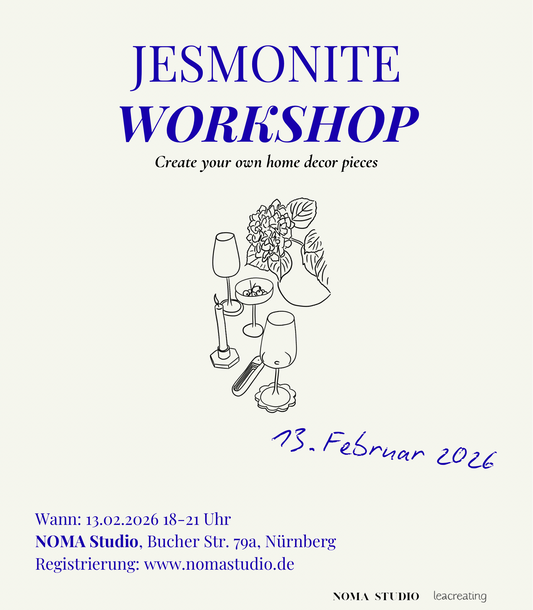 Jesmonite Workshop FR 13.02.2026 18 Uhr