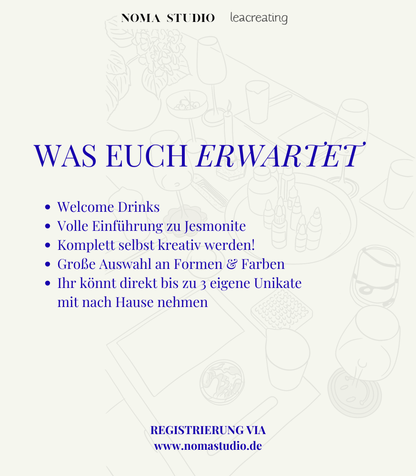 Jesmonite Workshop FR 13.02.2026 18 Uhr