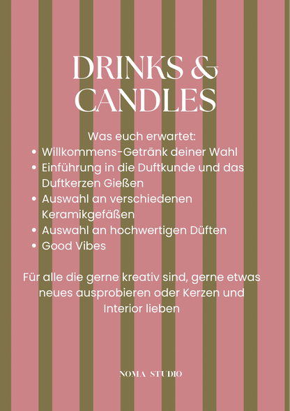 DRINKS & CANDLES 03.07.2025