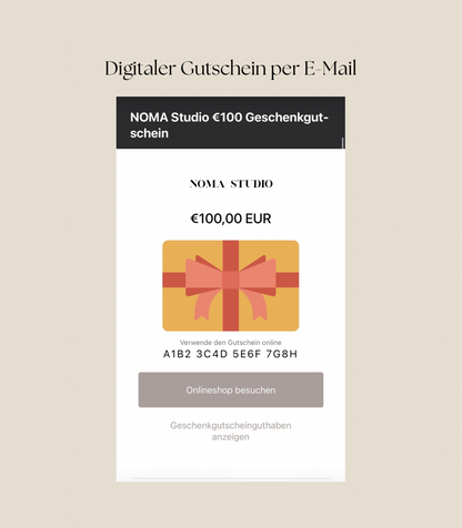 DIGITALER GUTSCHEIN - Jesmonite Workshop