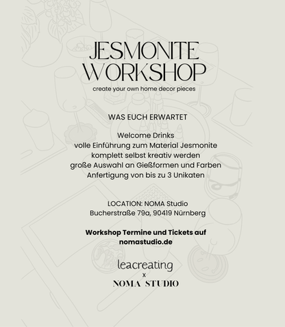 GIFT CARD DIGITAL - JESMONITE WORKSHOP