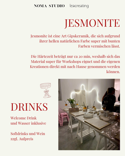 Jesmonite Workshop 07.12.2025 16 Uhr