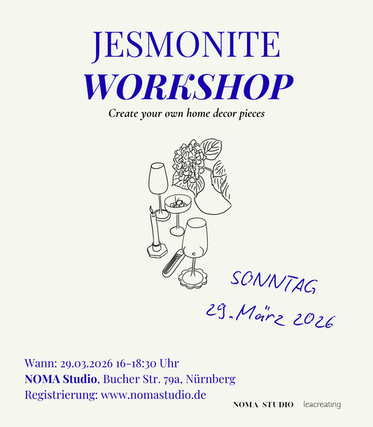 Jesmonite Workshop SO 29.03.2026 16 Uhr