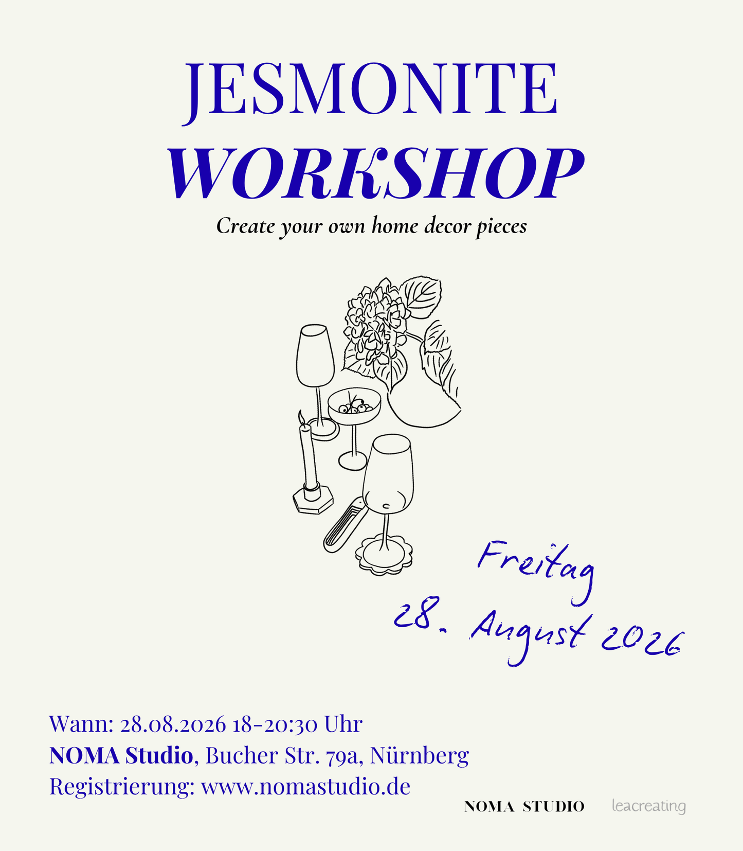 Jesmonite Workshop Fr 28.08.2026