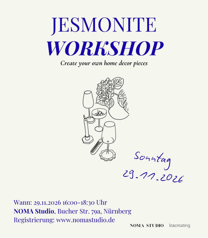 Jesmonite Workshop So 29.11.2026